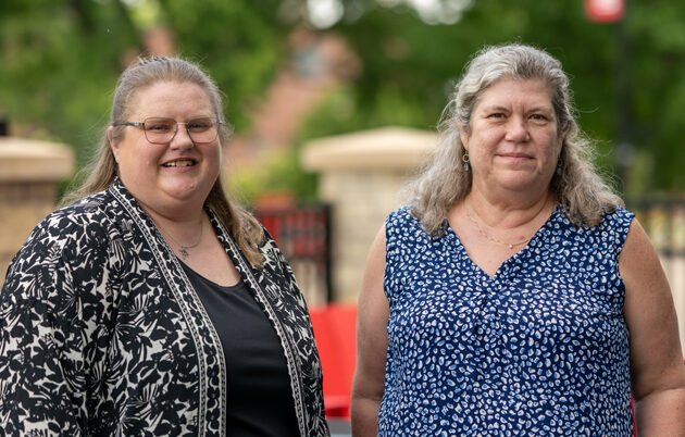 Tammy Kincaid and Crystal Meier