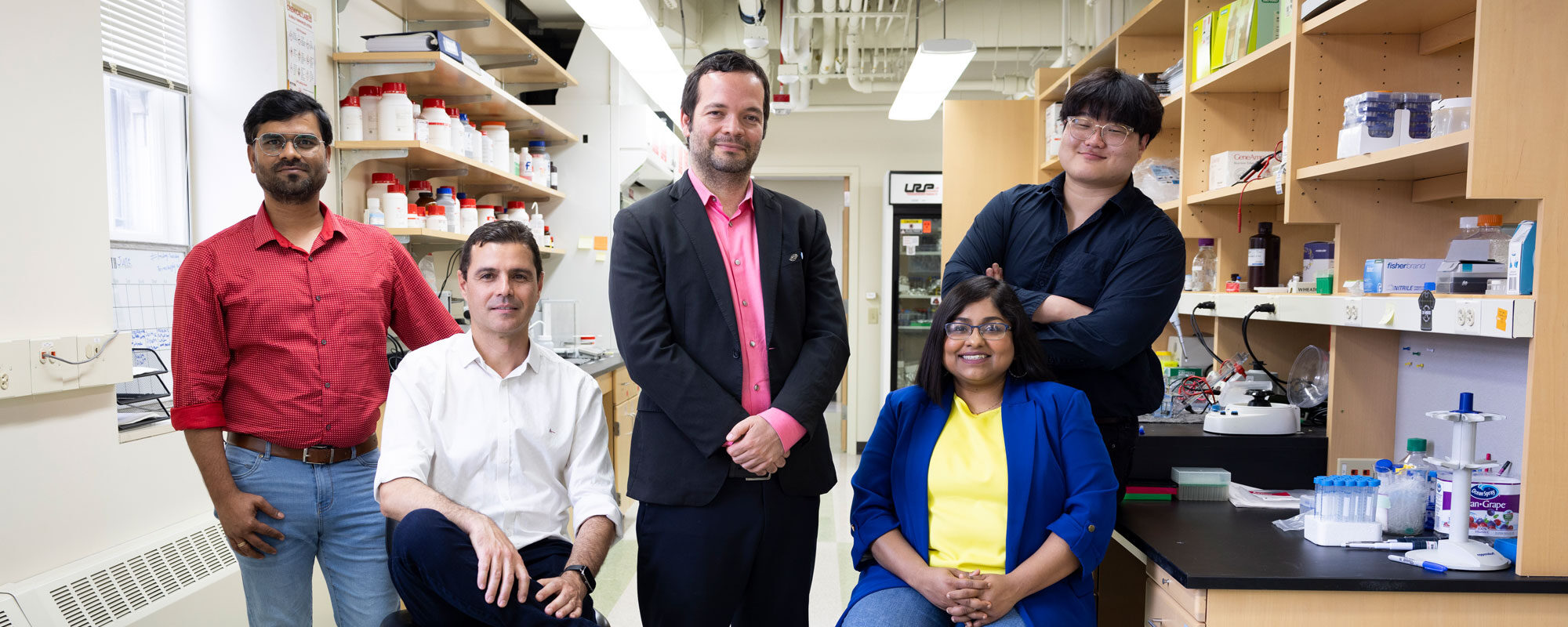 Dr. Alexander Birbrair and his team